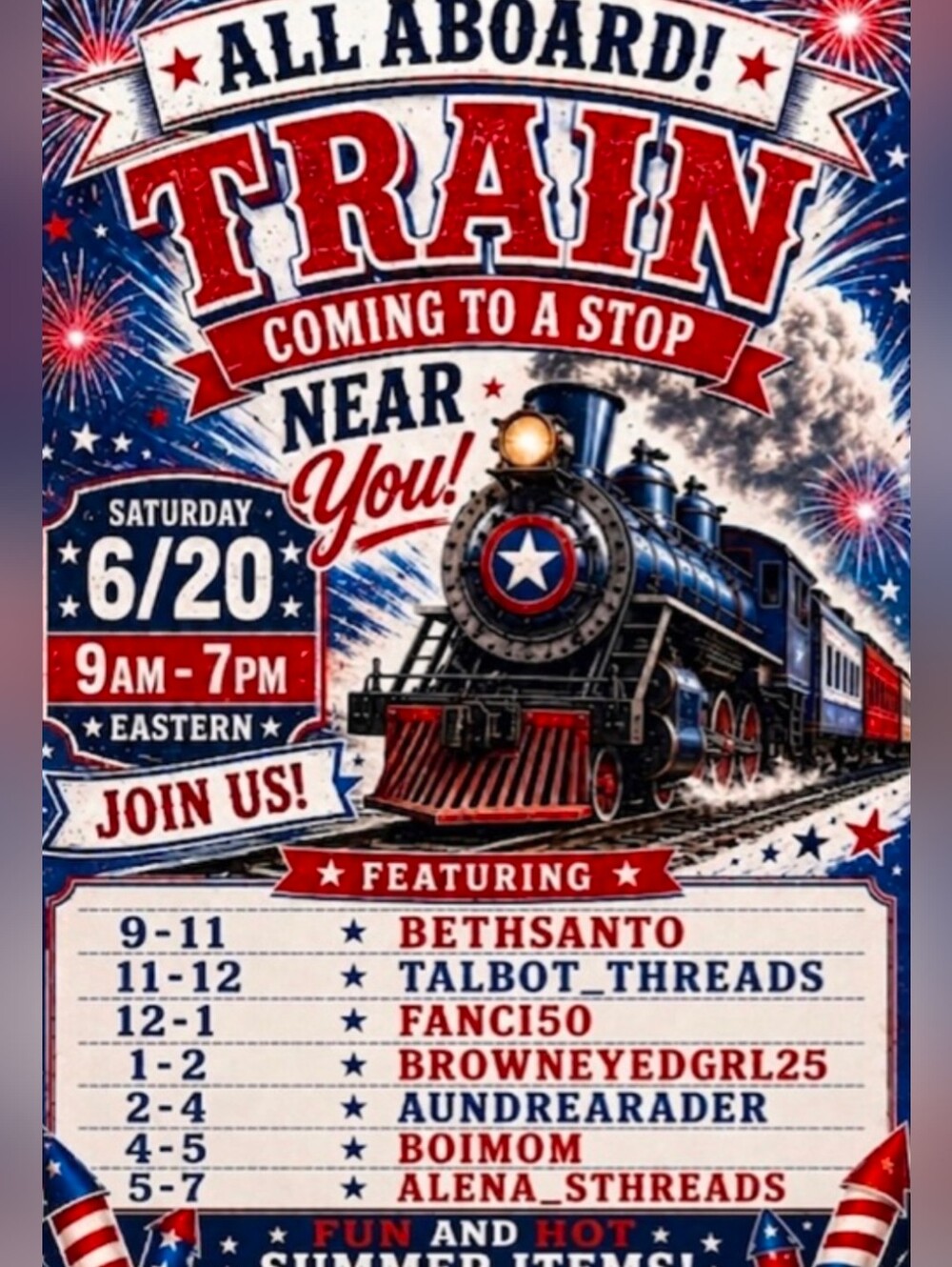 The Summer Express: All Aboard!